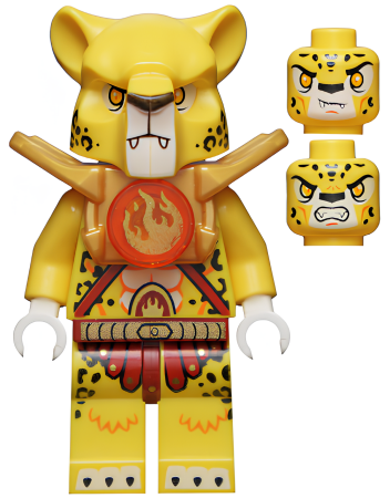 Минифигурка Lego Chima Lundor - Fire Chi and Armor loc148 U